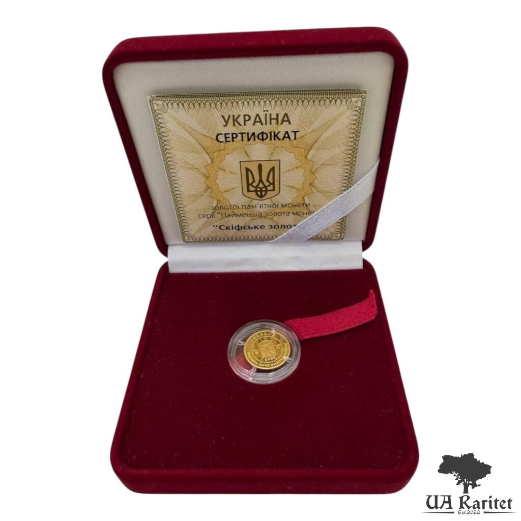 2 гривні 2008 р. Скіфське золото (богиня Апі)