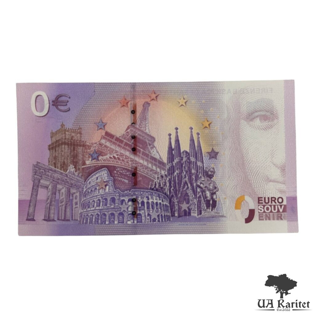 0 євро 2018 р. 0 євро 2018 р. Базиліка Санта-Кроче Італія 🇮🇹 — фото 2