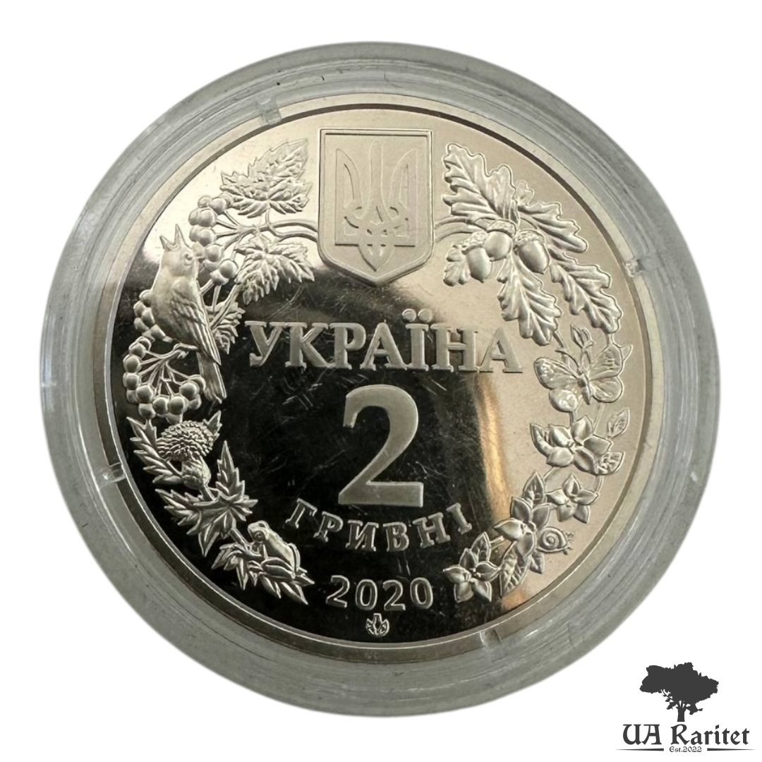 2 гривні 2020 р.