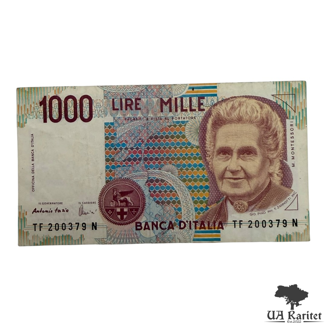1000 лір 1990 р.