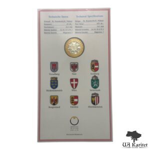 Набір 50 шилінгів 1998 р. Головування Австрії в ЄС Австрія 🇦🇹 — фото 5