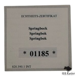 Медаль Springbock / Спрінгбок — Південна Африка. Німеччина 🇩🇪 — фото 3