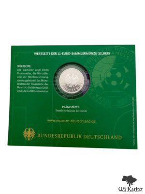 Набір 11 євро 2024 р. УЄФА ЄВРО 2024 Німеччина 🇩🇪 — фото 3