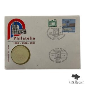 Набір медаль 1991 р. КПД Philatelia в Кельні Німеччина 🇩🇪