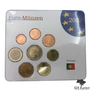 Набір монет Євро 2002 р. Річний Португалія 🇵🇹