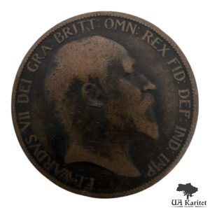1 пенні 1906 р. Король Едуард VII Великобританія 🇬🇧