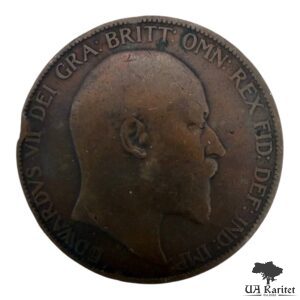 1 пенні 1904 р. Король Едуард VII Великобританія 🇬🇧 — фото 2