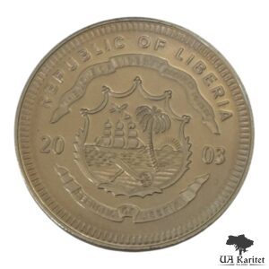 5 доларів 2003 р. Олімпійські Ігри Ліберія 🇱🇷 — фото 2