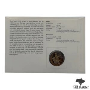 Набір 1 ECU 1995 р. КПД 50-та річниця визволення – Королева Вільгельміна Нідерланди 🇳🇱 — фото 4