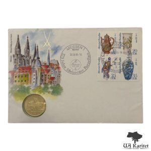 Набір 5 марок 1972 р. 1985 р. КПД Мейсен – Альбрехтсбург  275 років Мейсенському фарфору Німеччина 🇩🇪