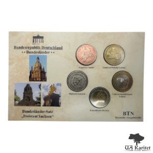Набір медалей Землі Німеччини Freistaat Sachsen Німеччина 🇩🇪