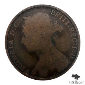 1 пенні 1889 р. Королева Вікторія Великобританія 🇬🇧