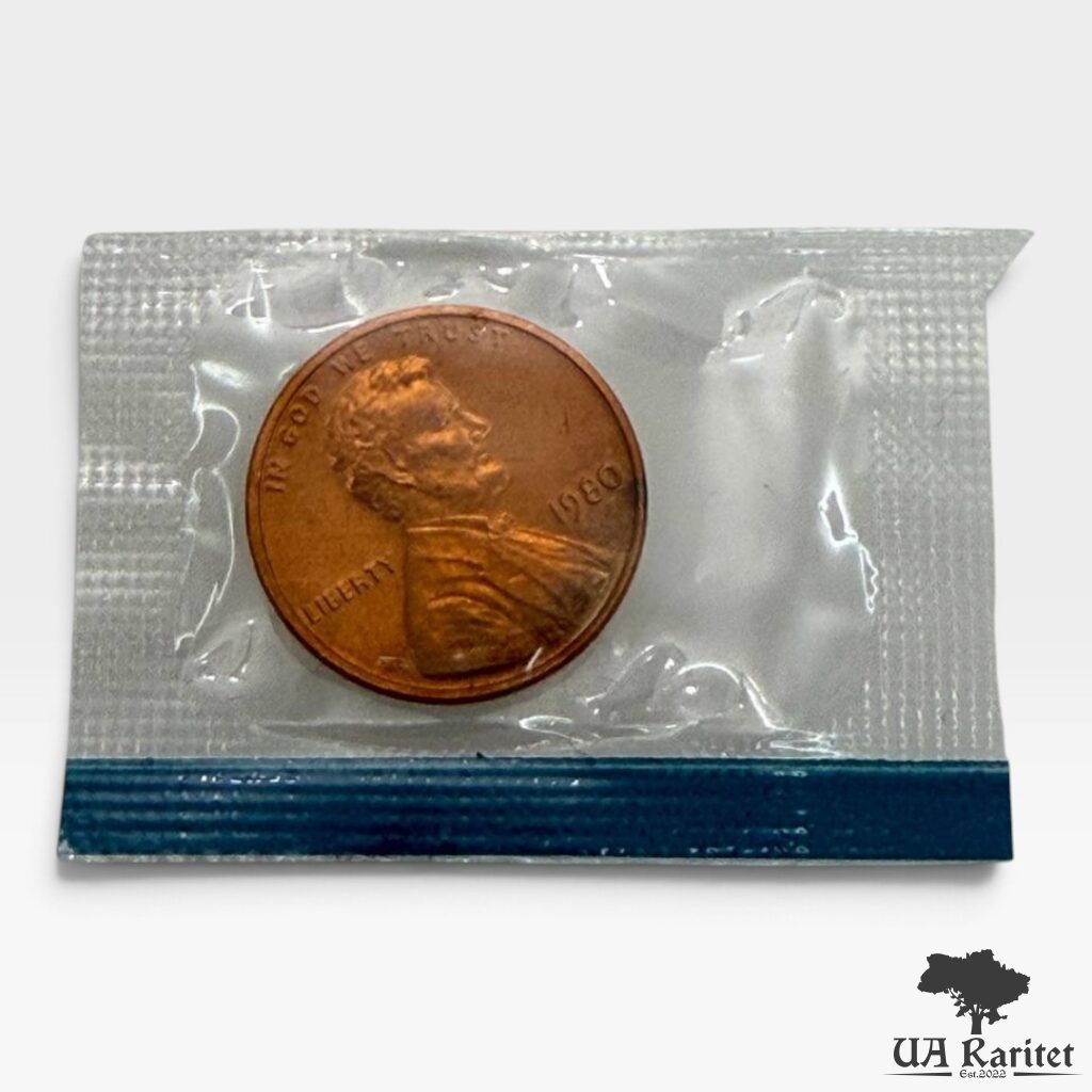 157324_img_8769-photoroom 1 цент 1980 р. Лінкольн-Сент США 🇺🇸 — фото 2