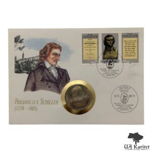 Набір 20 марок 1972 р. 1989 р. КПД Фрідріх Шиллер Німеччина 🇩🇪