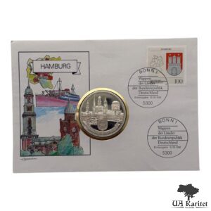 Набір медаль 1992 р. КПД HAMBURG / Гамбург Німеччина 🇩🇪 — фото 2