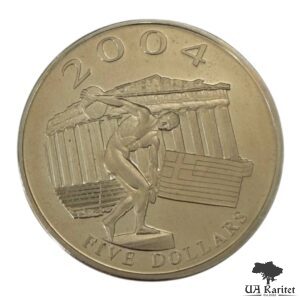 5 доларів 2003 р. Олімпійські Ігри Ліберія 🇱🇷