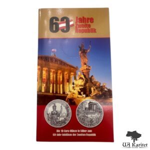 10 євро 2005 р. 60 років Другій республіці Австрія 🇦🇹