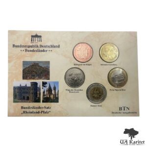 Набір медалей Землі Німеччини Rheinland-Pfalz Німеччина 🇩🇪