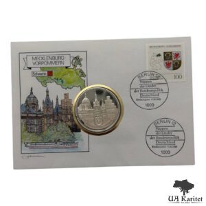 Набір медаль 1993 р. КПД MECKLENBURG-VORPOMMERN/Мекленбург-Передня Померанія. Німеччина 🇩🇪 — фото 4