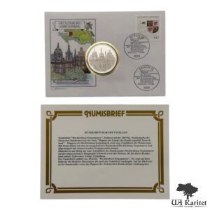 Набір медаль 1993 р. КПД MECKLENBURG-VORPOMMERN/Мекленбург-Передня Померанія. Німеччина 🇩🇪