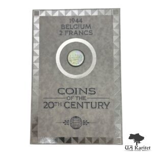 Набір 2 франка 1944 р. Монети 20-го століття Бельгія 🇧🇪