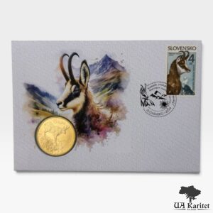 Набір 5 євро 2022 р. КПД Козиця / серна татранська Словаччина 🇸🇰
