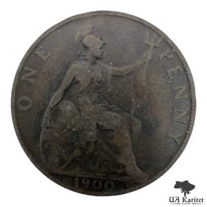 1 пенні 1900 р. Королева Вікторія Великобританія 🇬🇧