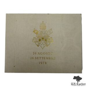 Набір 1000 лір 1978 р. Папа Іоанн Павла I Альбіно Лучіані Ватикан 🇻🇦 — фото 3