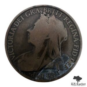 1 пенні 1896 р. Королева Вікторія Великобританія 🇬🇧 — фото 2