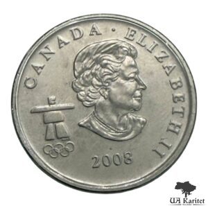 25 центів 2008 р. Олімпіада Ванкувер 2010 Канада 🇨🇦 — фото 2