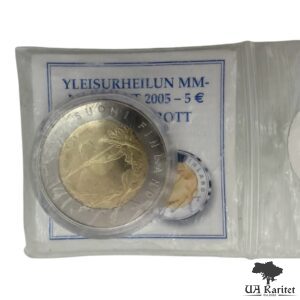 5 євро 2005 р. X чемпіонат світу з легкої атлетики Фінляндія 🇫🇮 — фото 5