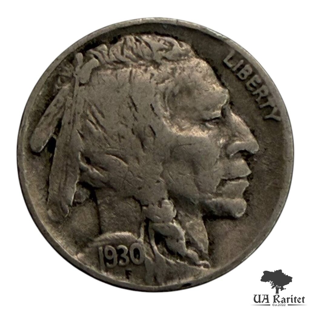 188852_img_7903-photoroom 5 центів 1930 р. Buffalo Nickel / Індіанець з бізоном США 🇺🇸 — фото 2