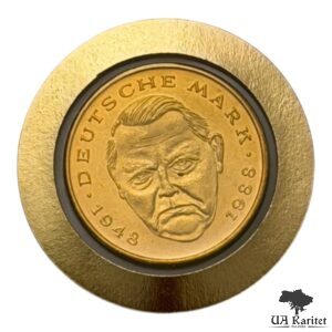 Набір 2 марки F 1989 р. КПД Ludwig Erhard – Vater des Wirtschaftswunders / Батько економічного дива Німеччина 🇩🇪 — фото 3