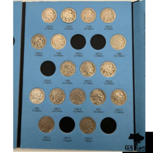 Набір альбом з монетами не повний Buffalo Nickels 1913-1938 США 🇺🇸 — фото 5