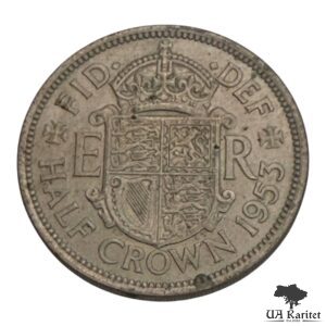 ½ крони 1953 р. Єлизавета II Великобританія 🇬🇧