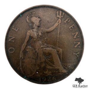 1 пенні 1926 р. Король Георг V Великобританія 🇬🇧