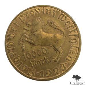 10000 марок 1923 р.  Веймарська республіка Провінція Вестфалія Німеччина 🇩🇪 — фото 2