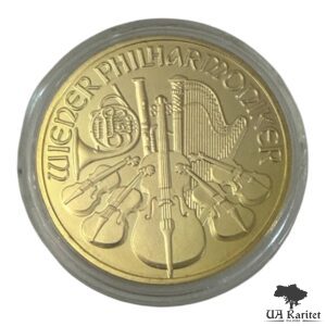 100 євро 2021 р. Віденська філармонія Австрія 🇦🇹 — фото 2