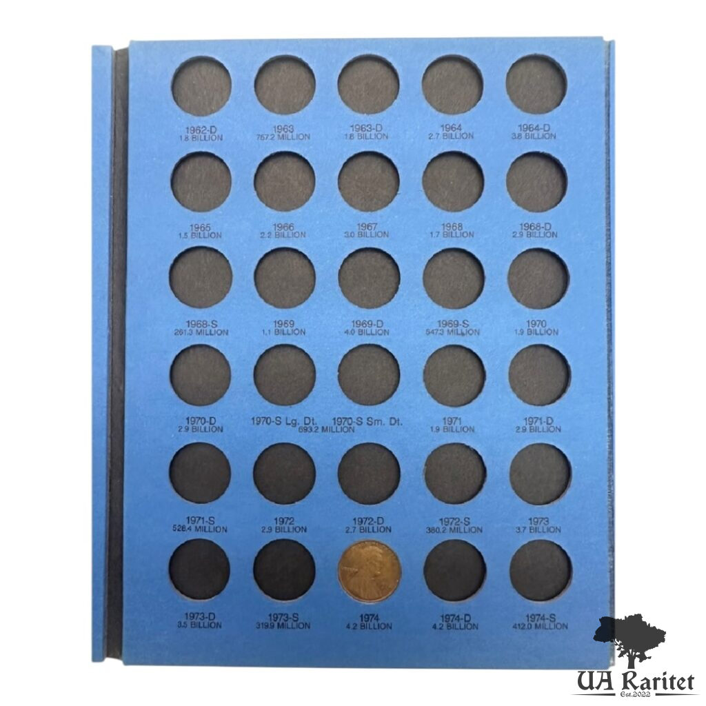 Альбом 1941-1974 рр. З монетами Альбом 1941-1974 рр. З монетами Lincoln Cent США 🇺🇸 — фото 4