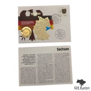 Набір 1 марка D 1991 р. 1994 р. КПД SACHSEN / Саксонія Німеччина 🇩🇪