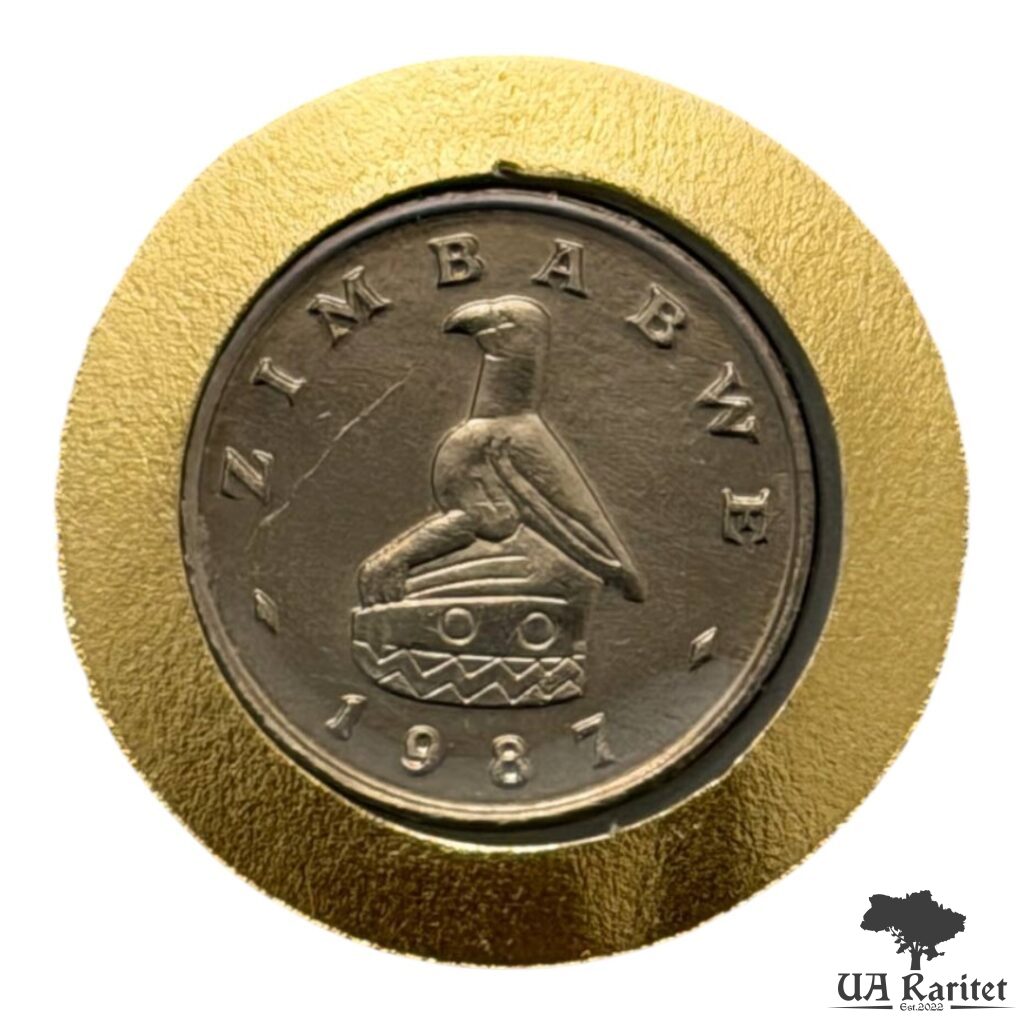 Набір 20 центів 1987 р. 1988 р. КПД Набір 20 центів 1987 р. 1988 р. КПД Прапори і монети всіх країн-членів ООН Зімбабве 🇿🇼 — фото 2