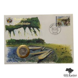Набір 50 франків КФА E 1986 р. 1991 р. КПД ЦАР 🇨🇫