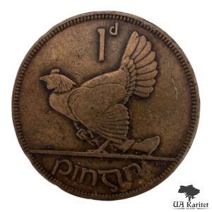 1 пенні 1928 р. Ірландський фунт (до десяткової системи) Ірландія 🇮🇪