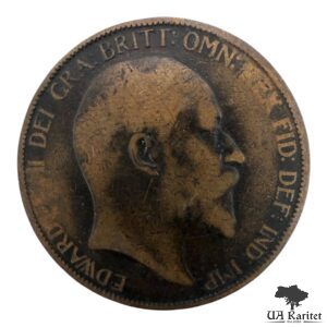 1 пенні 1902 р. Король Едуард VII Великобританія 🇬🇧 — фото 2