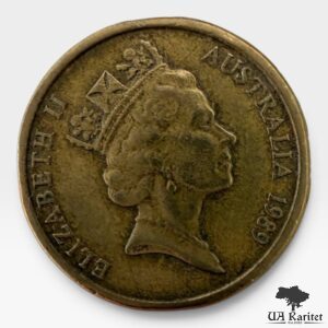 2 долара 1989 р. Королева Елизавета II Австралія 🇦🇺 — фото 2