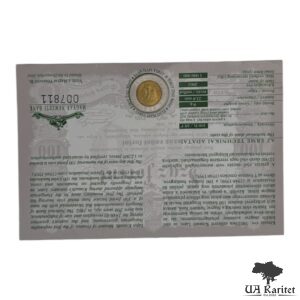 Набір 100 форинтів 2002 р. 200-та річниця – Народження Лайоша Кошута Угорщина 🇭🇺 — фото 2