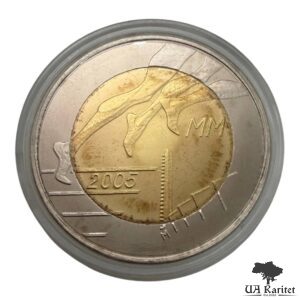 5 євро 2005 р. X чемпіонат світу з легкої атлетики Фінляндія 🇫🇮 — фото 3