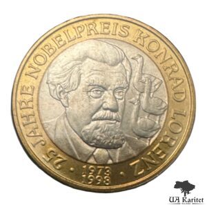 Набір 50 шилінгів 1998 р. 25 років присудження Нобелівської премії Конраду Лоренцу Австрія 🇦🇹 — фото 4