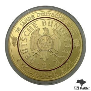 Медаль 70 років Німецькій марці — 1 Goldmark 2001 Німеччина 🇩🇪