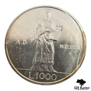 Набір монет 1987 р. 15 років відновленню чеканки монет Сан-Марино 🇸🇲 — фото 6